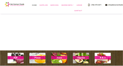 Desktop Screenshot of delcarmenfoods.com.mx